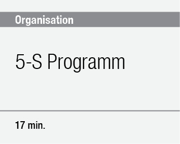 5 S Programm