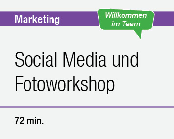 11. Social Media und Fotoworkshop