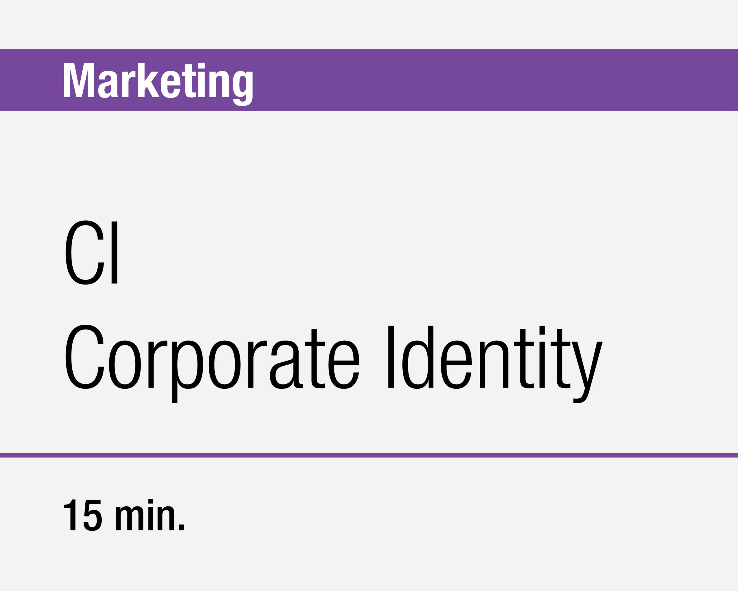 CI-Corporate Identity